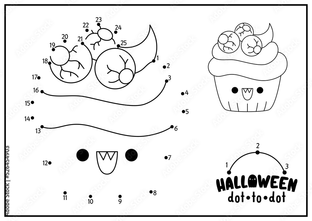 Vecteur vector halloween dot