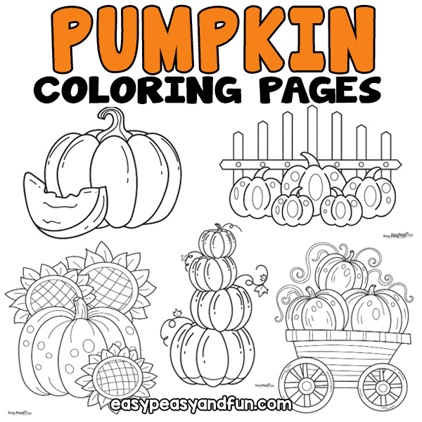 Pumpkin coloring pages