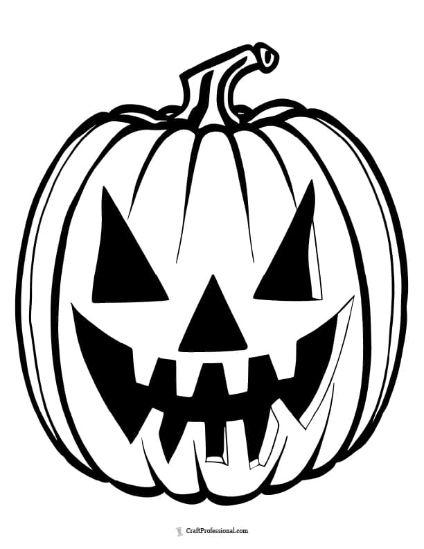 Pumpkin coloring pages