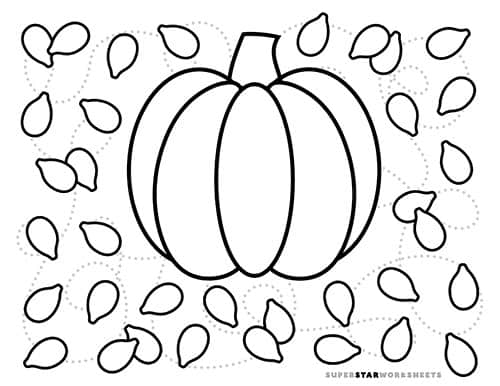 Pumpkin coloring pages