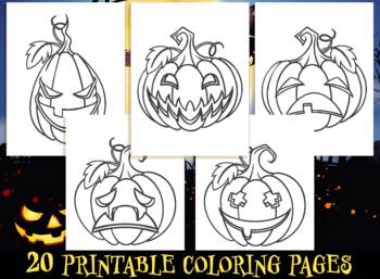 Pumpkin coloring pages halloween pumpkin coloring sheets for kids