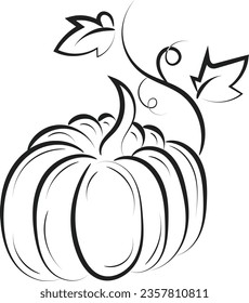 Pumpkin coloring page images stock photos d objects vectors