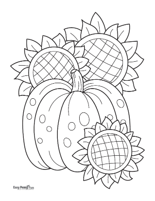 Pumpkin coloring pages