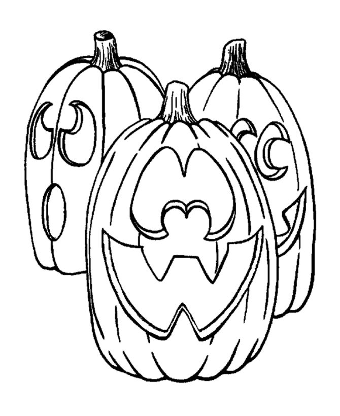 Halloween coloring page sheets