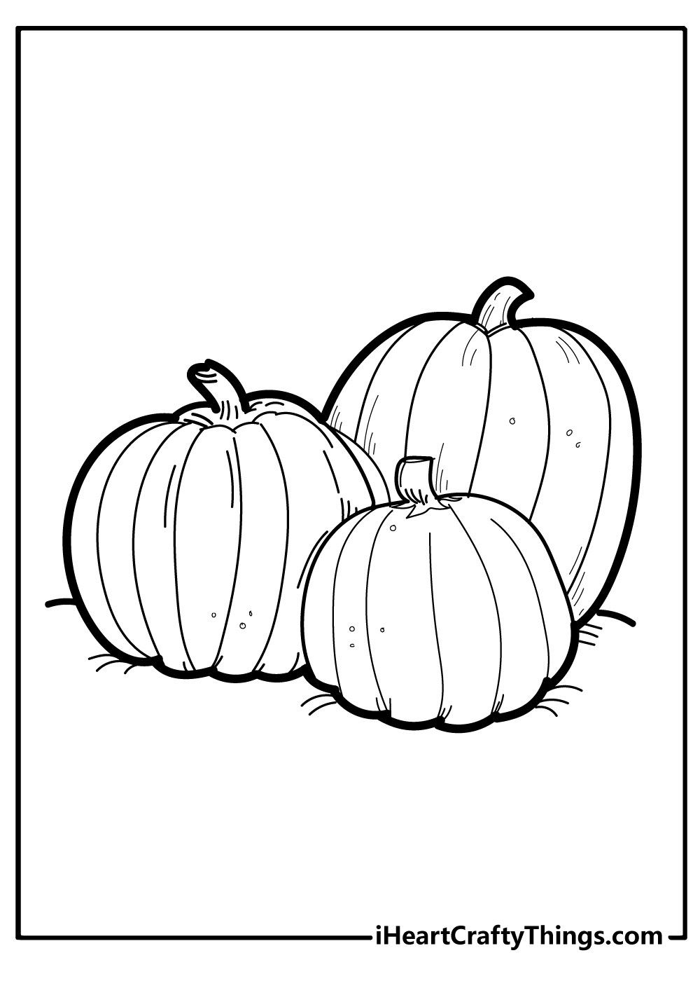 Printable pumpkin coloring pages free printables