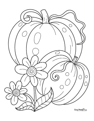 Pumpkin coloring pages