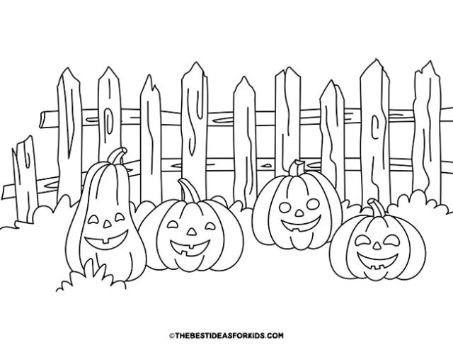 Pumpkin coloring pages free printables