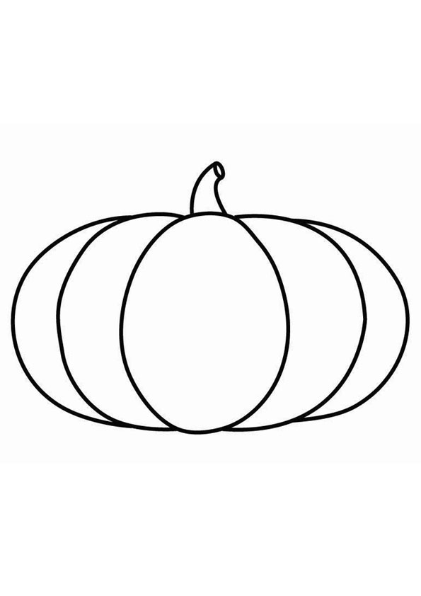 Coloring pages pumpkin coloring page for kids