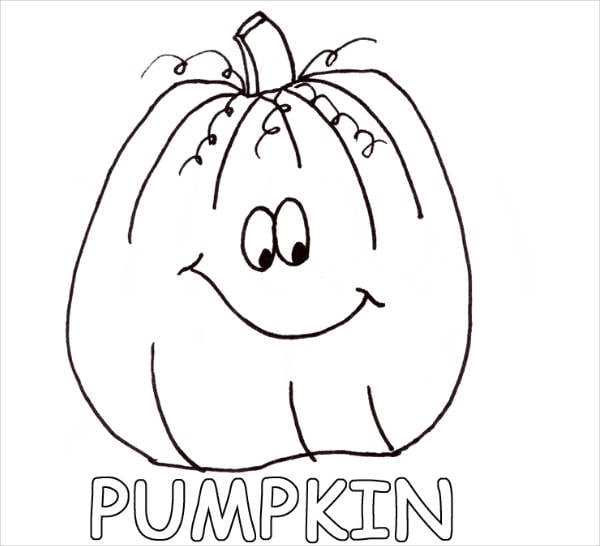 Pumpkin coloring pages