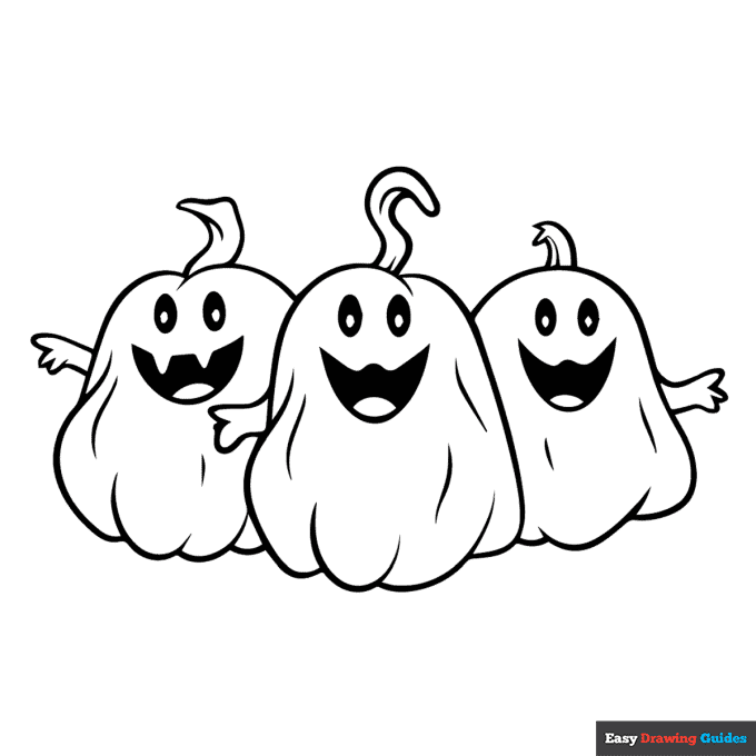 Free printable pumpkin coloring pages for kids