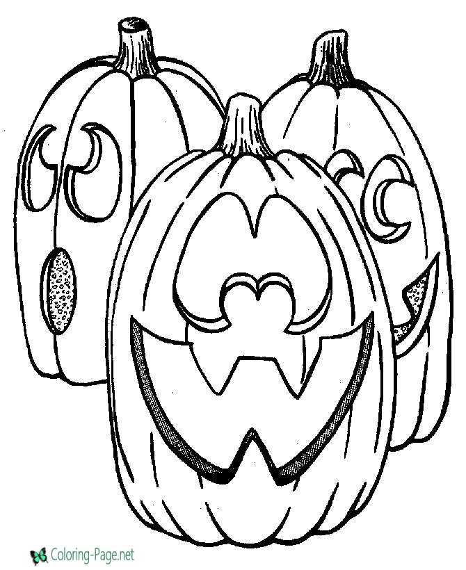 Halloween coloring pages