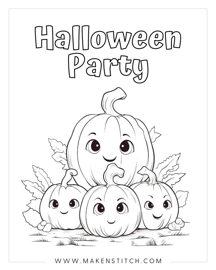 Free halloween coloring pages