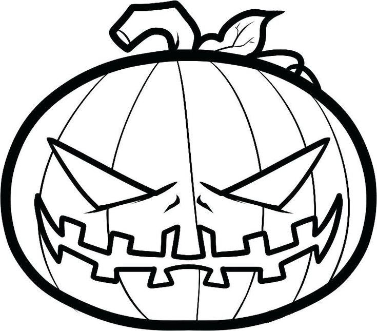 Halloween pumpkin coloring pages printables