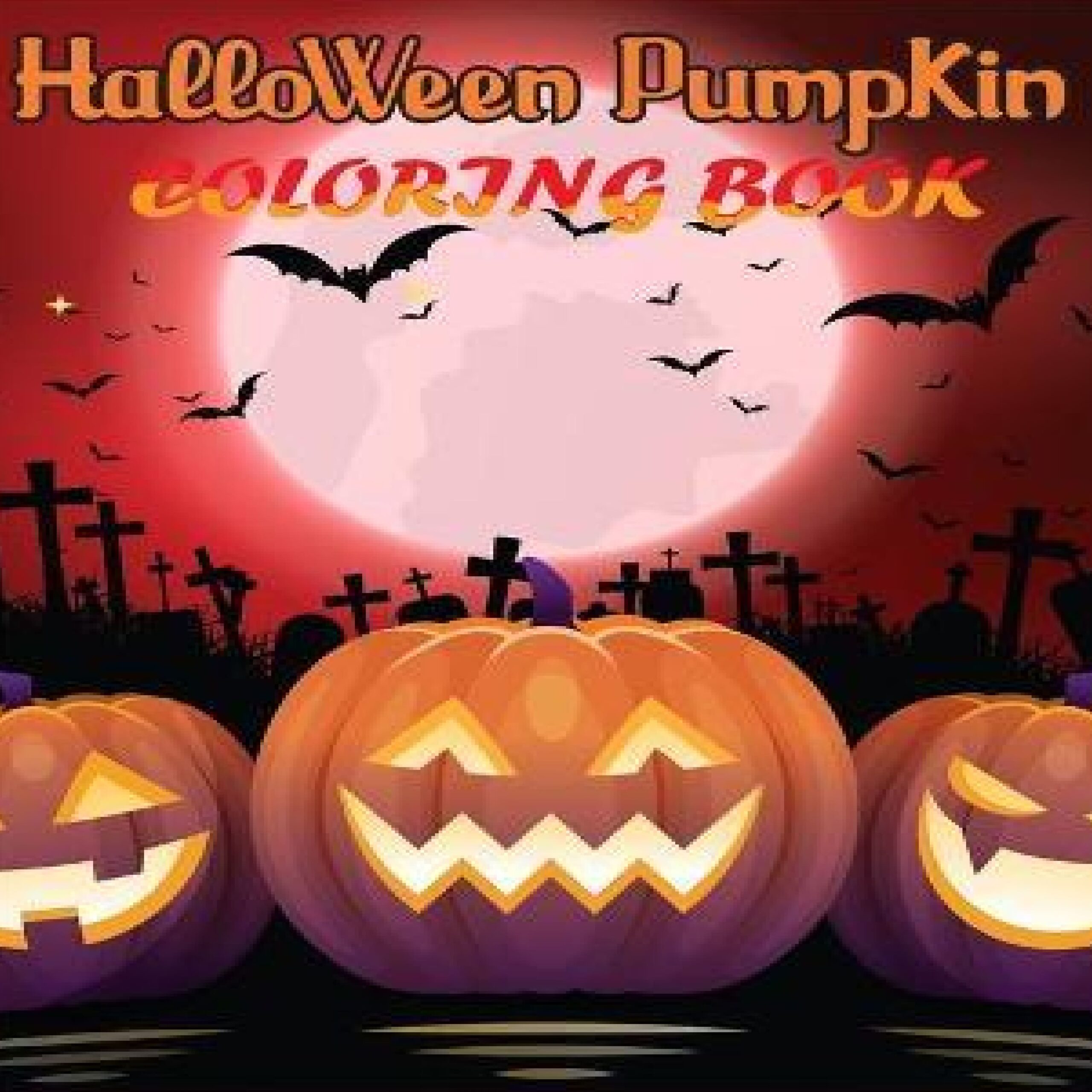 Halloween pumpkin coloring book great coloring pages for boys and girls made by teachers