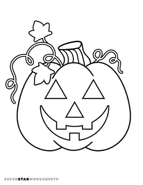 Pumpkin coloring pages