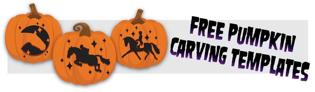 Free equestrian pumpkin carving templates horse jack