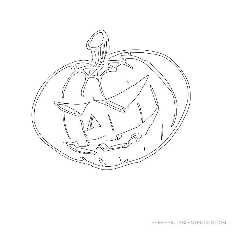 Printable pumpkin stencils