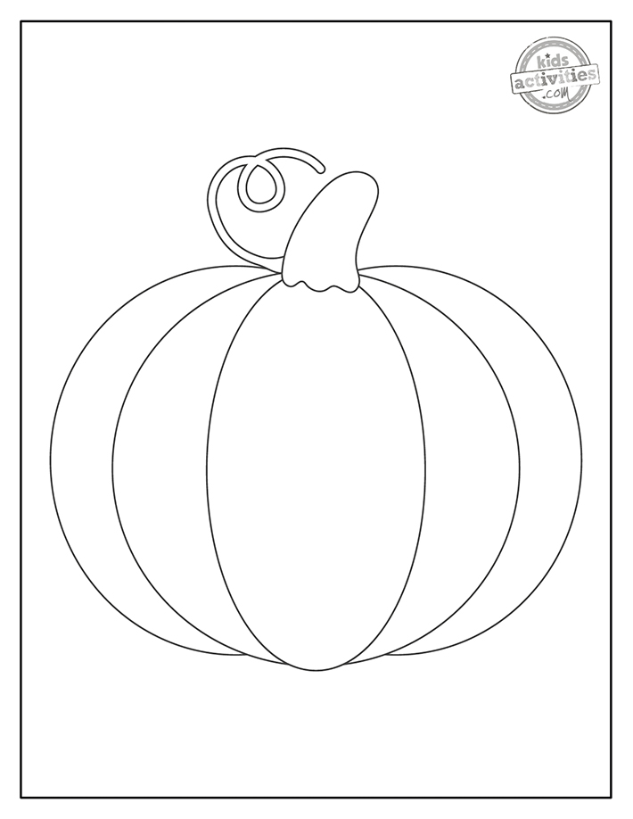 Free printable pumpkin coloring pages kids activities blog