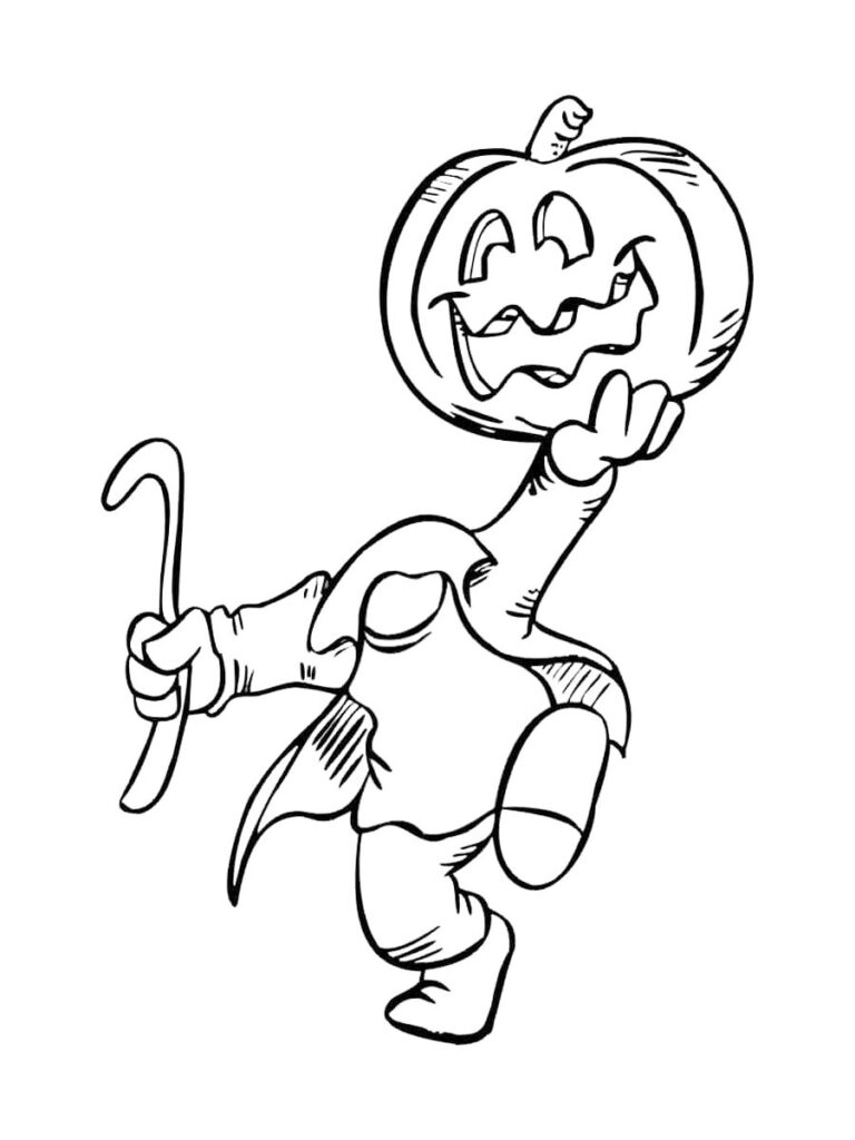 Free printable pumpkin coloring pages for kids