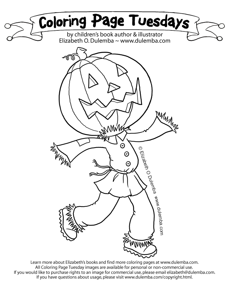 Coloring page tuesday