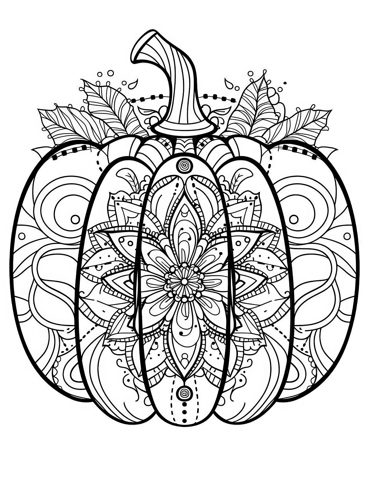 Mesmerizing mandala coloring pages for kids and adults