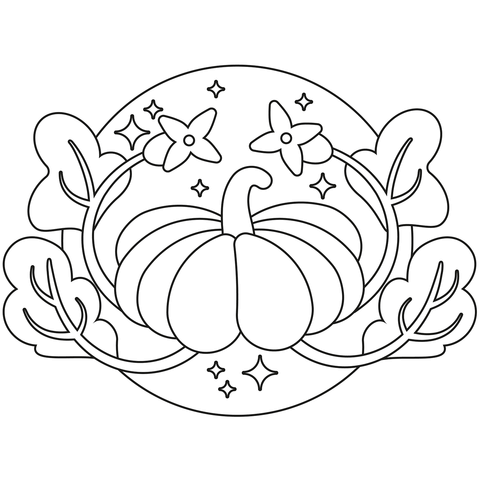 Pumpkin coloring page free printable coloring pages