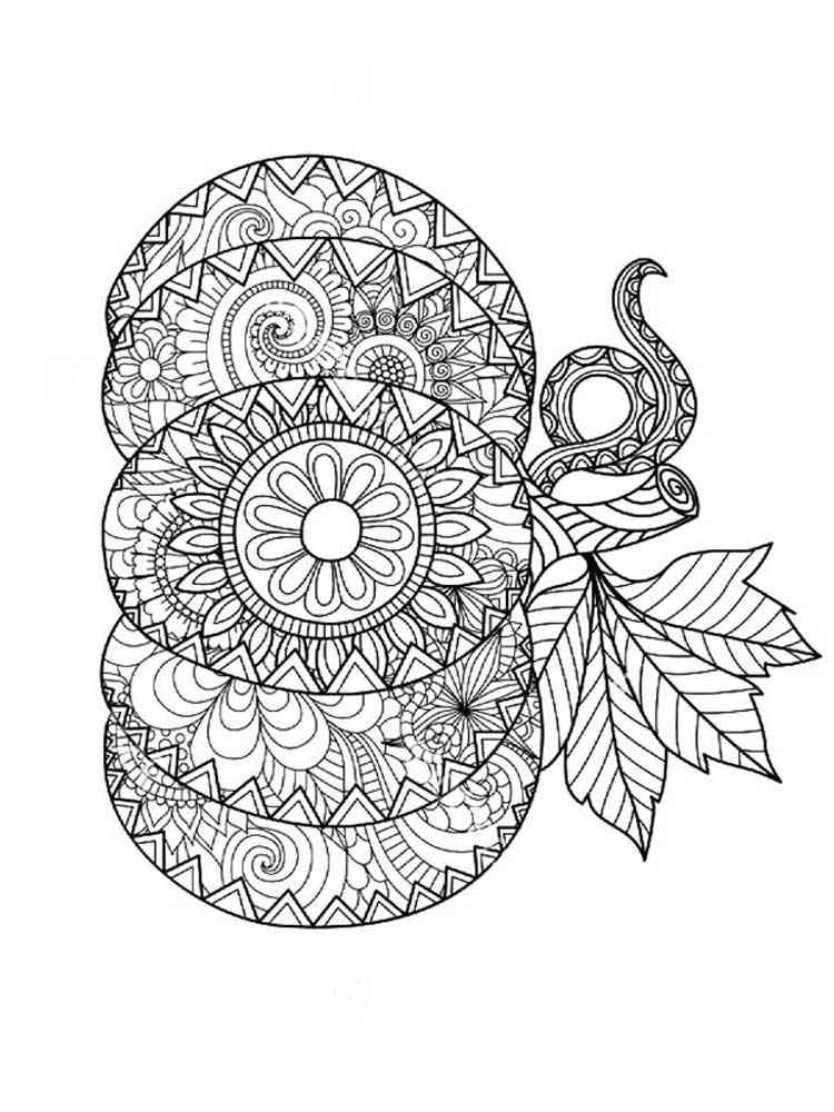 Pumpkin coloring pages for adults