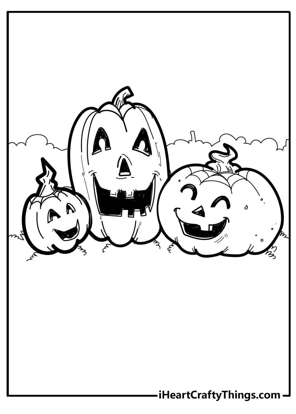 Printable pumpkin coloring pages free printables