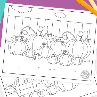 Free printable pumpkin patch coloring pages kids activities blog