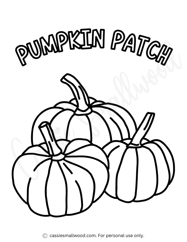 The best pumpkin coloring pages free printable