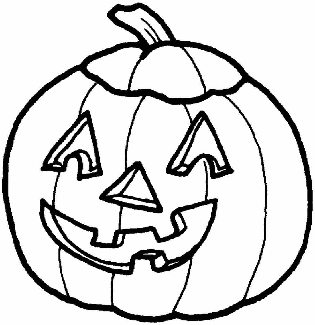 Halloween pumpkin coloring pages