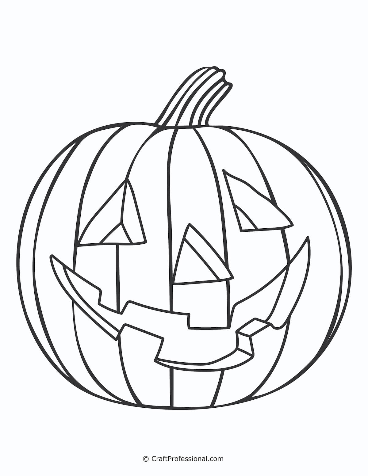 Pumpkin coloring pages