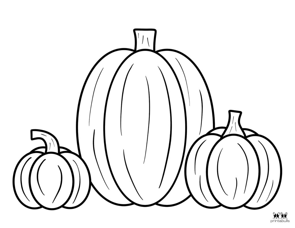 Free printable pumpkin coloring pages sheets