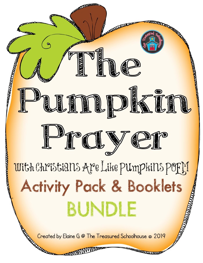 The pumpkin prayer activity pack and booklets bund made by teachers