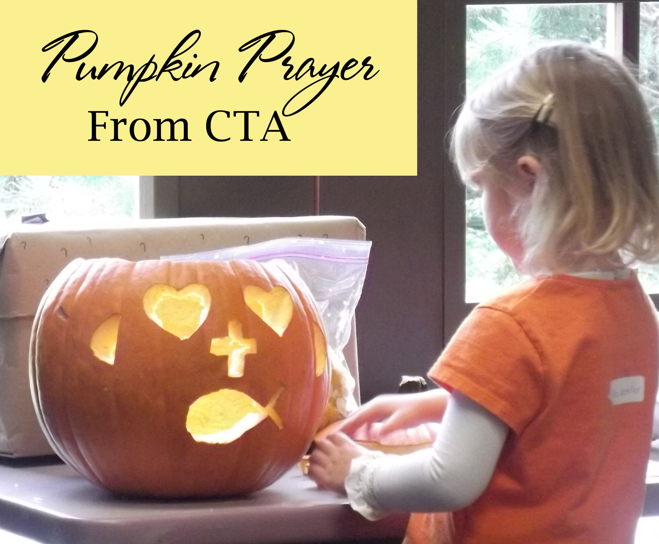 Pumpkin prayer poem celebrating holidays