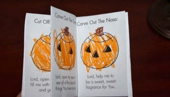 The pumpkin prayer bookmarks and lesson printable half a hundred acre wood