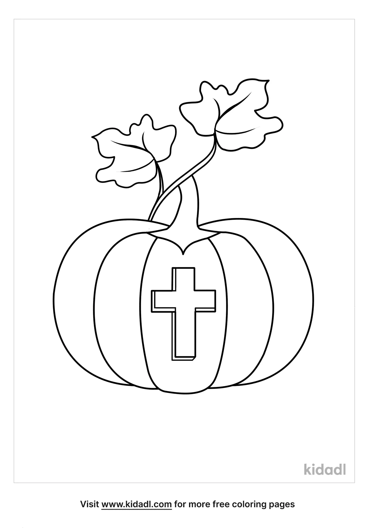 Free pumpkin with crosses coloring page coloring page printables