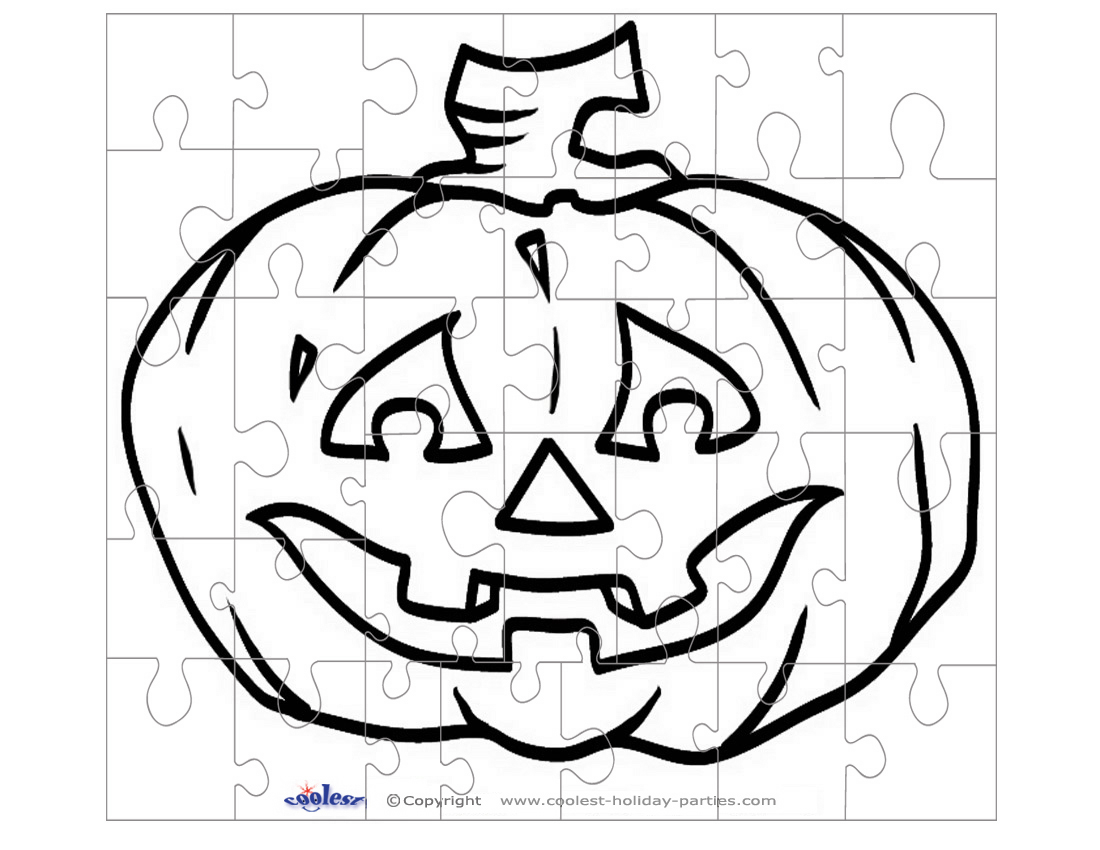 Printable bw pumpkin small