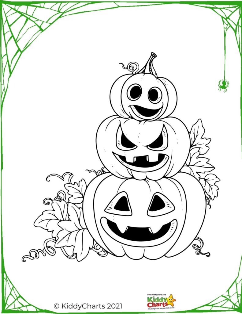 Pumpkin coloring pages