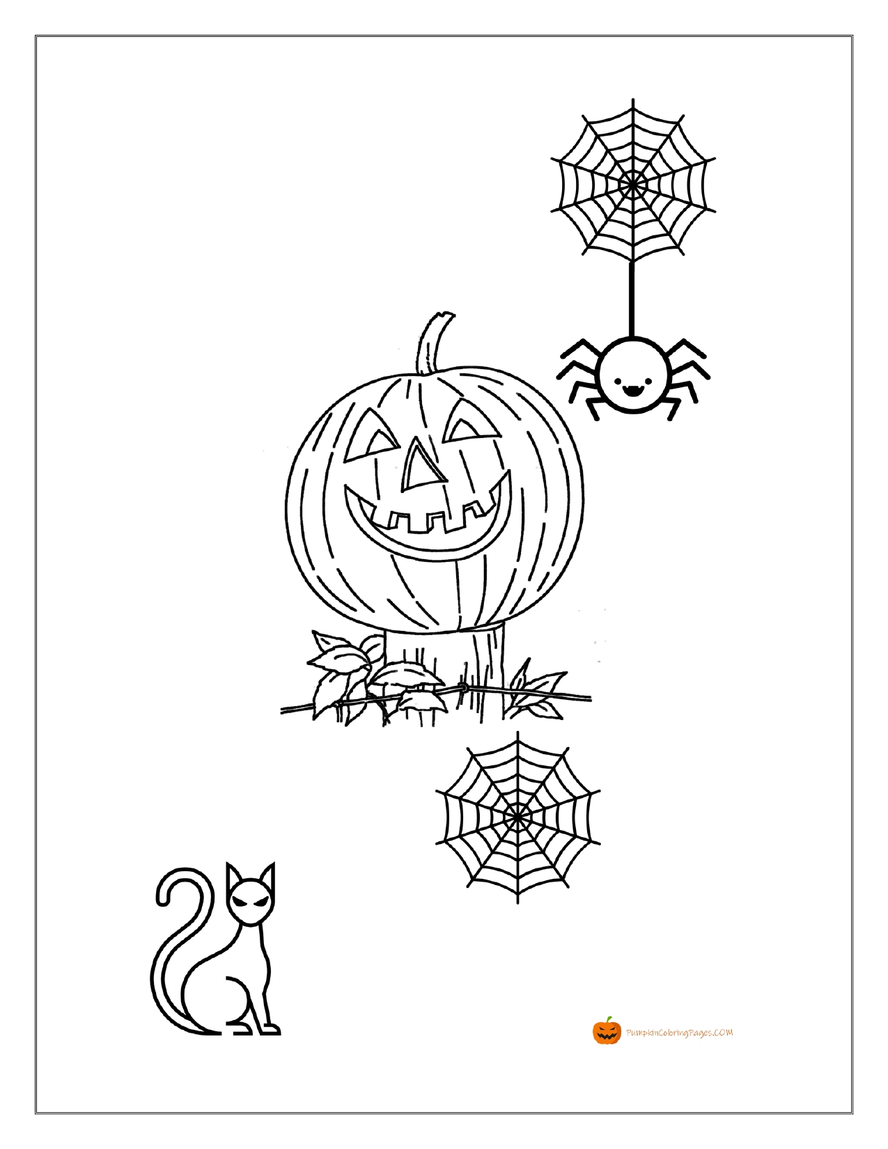 Pumpkin coloring pages coloring pages of pumpkin halloween