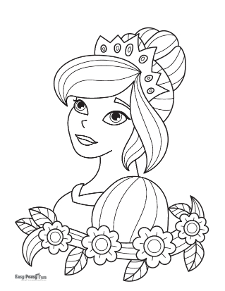 Princess coloring pages