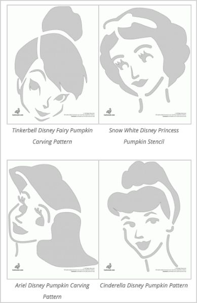 Princess disney pumpkin stencils disney pumpkin stencils disney pumpkin carving disney pumpkin