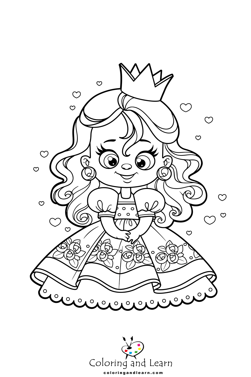 Princess coloring pages