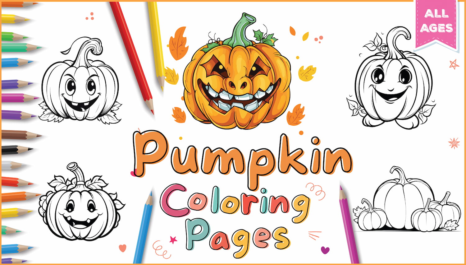 Pumpkin coloring pages