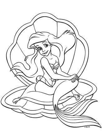 Princess coloring page