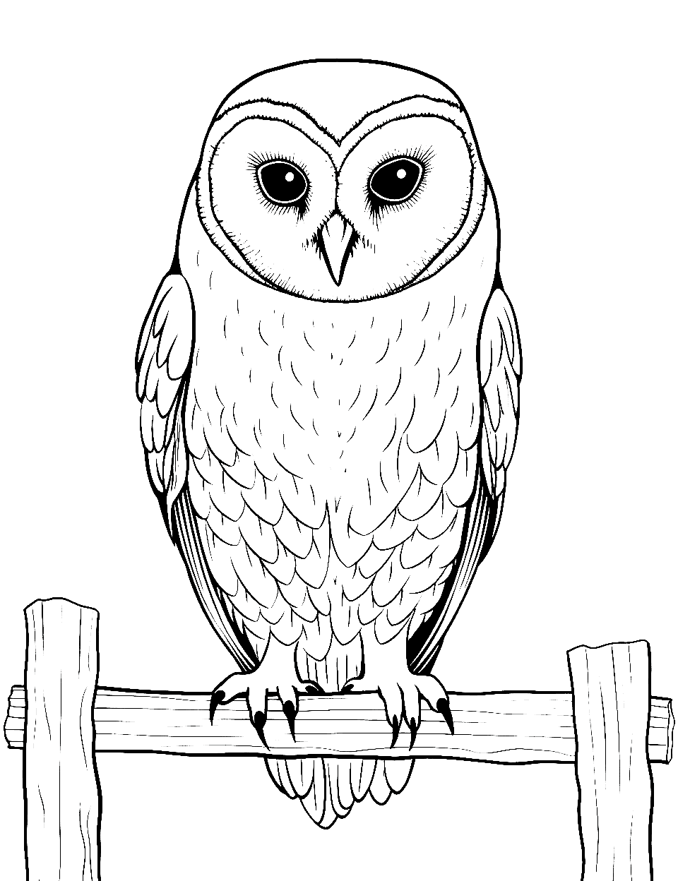 Owl coloring pages free printable sheets