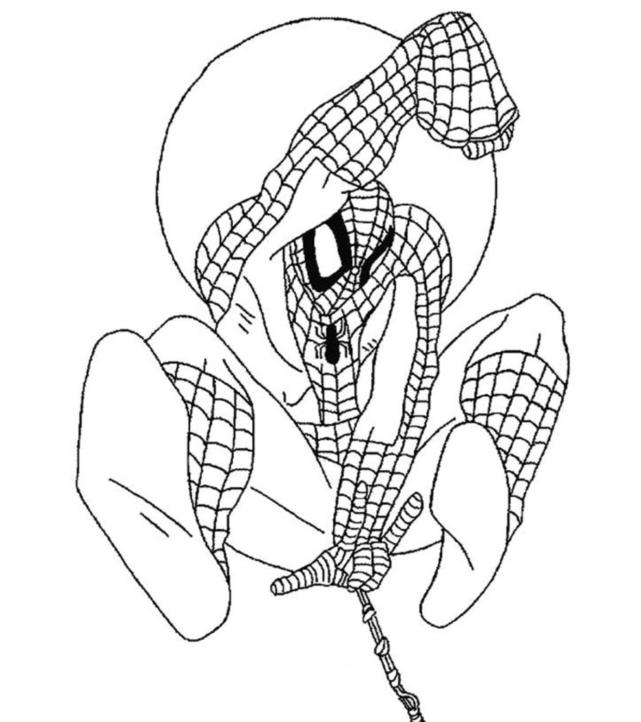 Wonderful spiderman coloring pages your toddler will love