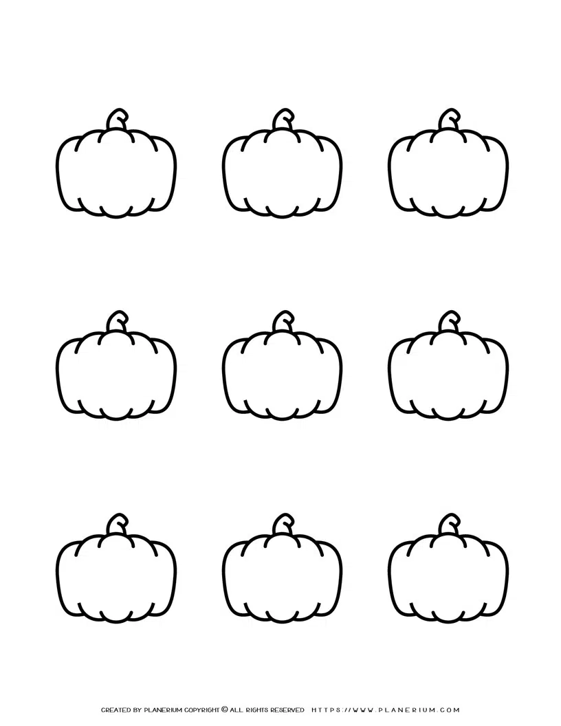 Pumpkin template