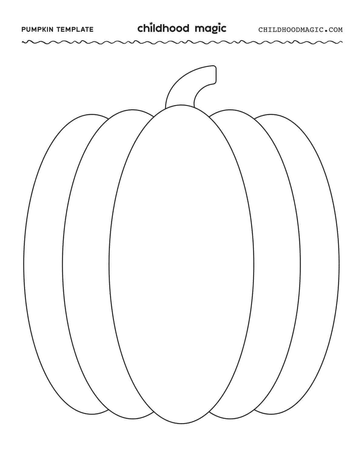 Pumpkin outline