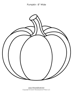 Pumpkin templates â tims printables